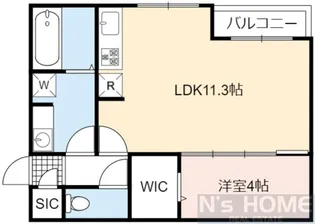ボルボ【1階】の間取り