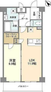サンハイム戸塚【4階】の間取り