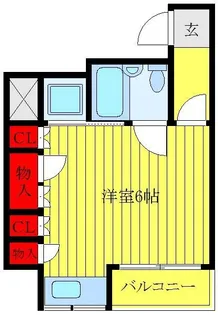 山口ビル【7階】の間取り
