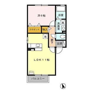 Elysion北白山台 C【2階】の間取り