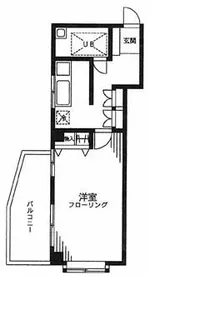 東川口マンション【6階】の間取り