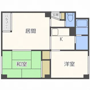 アルピナ24【3階】の間取り