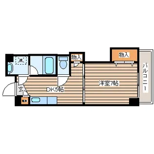 小田原ウェルコート【4階】の間取り