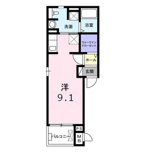 ベル パフィオ【3階】の間取り