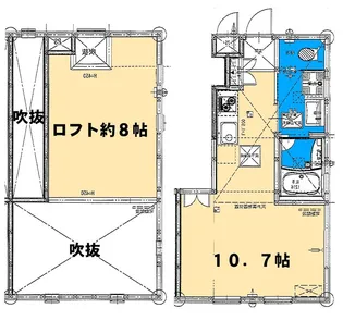 アマランタイン自由が丘【1階】の間取り