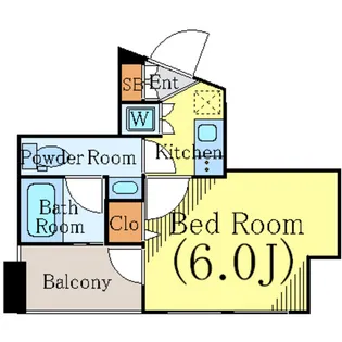 ブライズ駒澤【10階】の間取り