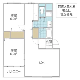 パルティール I【3階】の間取り