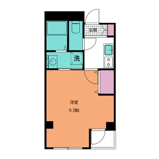 トミテラス【4階】の間取り