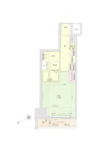 アイル銀座京橋壱番館【9階】の間取り