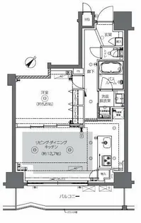 ZOOM日本橋馬喰町【2階】の間取り