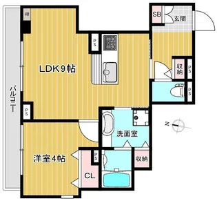 PALACE OGIKUBO【2階】の間取り