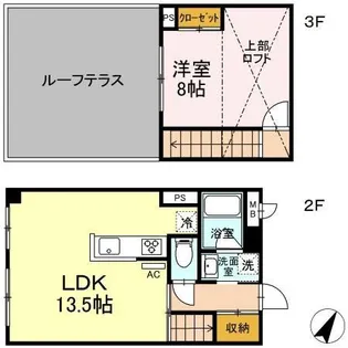 TRINITY【3階】の間取り