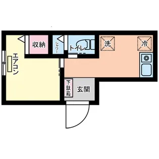 アクトレジデンス新小金井【3階】の間取り