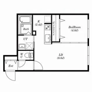 glife nishimachi【4階】の間取り