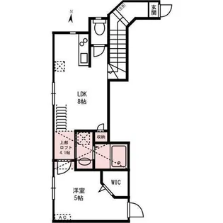 パークアレイ井荻【2階】の間取り
