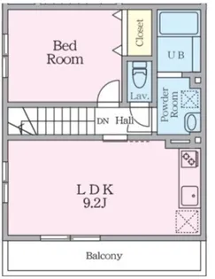 ミハス中野II【3階】の間取り