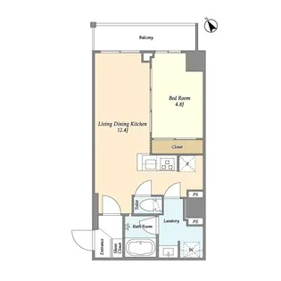 プレール・ドゥーク練馬北町【7階】の間取り
