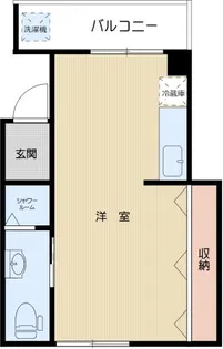 ニュールックハイツ【2階】の間取り