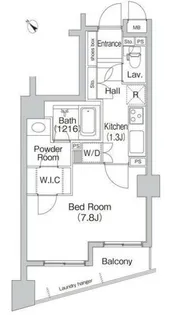 コンフォリア代々木上原【3階】の間取り