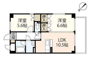 ホグワーツ【2階】の間取り