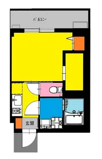 b’CASA南幸町【4階】の間取り