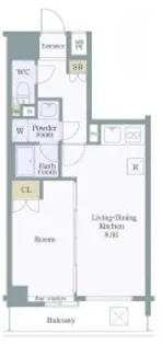 藤和シテイスクエア練馬【9階】の間取り