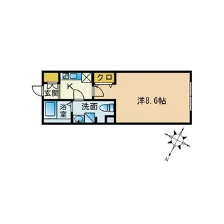 コンポジット久が原【3階】の間取り