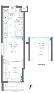 ZOOM蒲田EAST【2階】の間取り