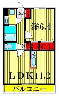 グリシーナおおたかIII【3階】の間取り