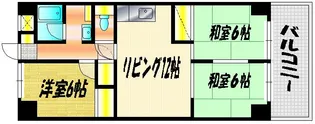 いしみマンション【2階】の間取り