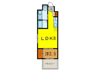 ザ・コッチ神戸【9階】の間取り