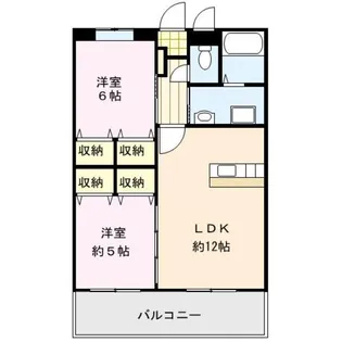 キャッスルコート【3階】の間取り