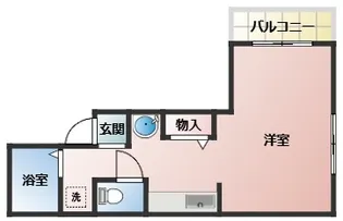 エリツィン坂元町【2階】の間取り