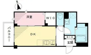 ラシーネ武蔵小山【3階】の間取り