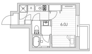 ミモザ若林【2階】の間取り