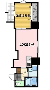 プラムユウ【7階】の間取り