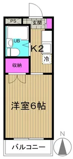 ピエール武蔵小杉【1階】の間取り