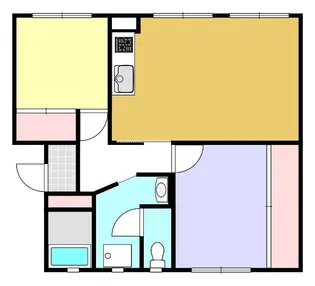 三郷団地 108【1階】の間取り