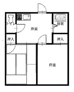ブラボー50 16【2階】の間取り