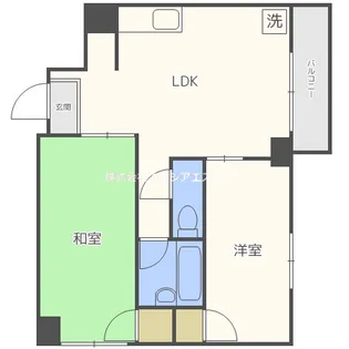 セントラル野里【4階】の間取り