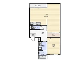 シャトー志木【3階】の間取り