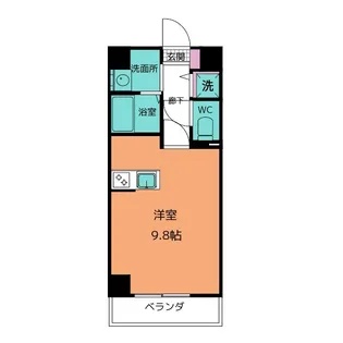 アーチェロ ヒルズ【1階】の間取り