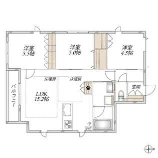 T Maison【2階】の間取り