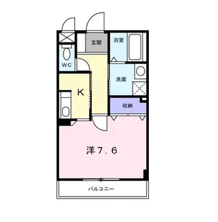 ハーモニーコート【3階】の間取り
