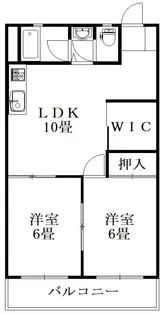 コーポ林第2ビル【3階】の間取り