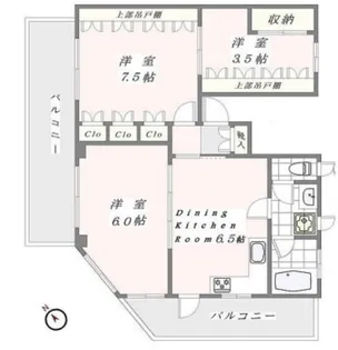 Boa sorte本駒込【5階】の間取り