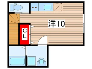 トラスト松ヶ丘【2階】の間取り