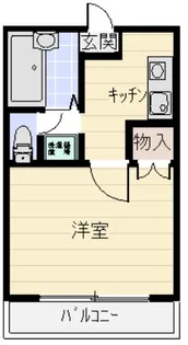ウインビュ本牧【1階】の間取り