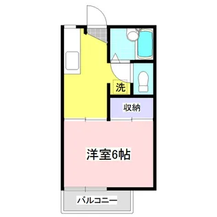 サンオーフラット III【2階】の間取り