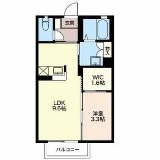 シャルマン昭和【2階】の間取り